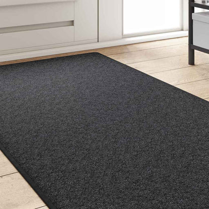 Tapijt Loper Donkergrijs 80 x 500 cm 100% Polypropyleen