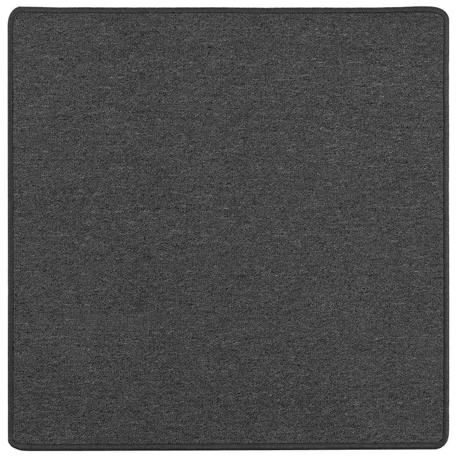 Tapijt Loper Donkergrijs 100 x 100 cm 100% Polypropyleen