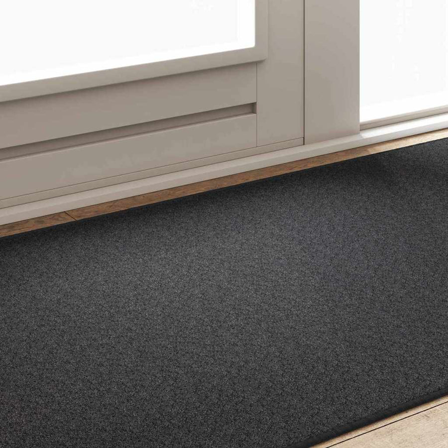 Tapijt Loper Donkergrijs 100 x 200 cm 100% Polypropyleen