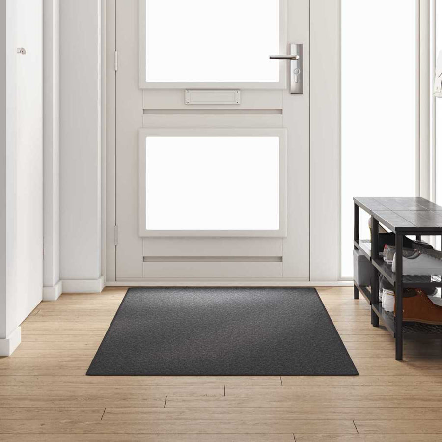 Tapijt Loper Donkergrijs 100 x 250 cm 100% Polypropyleen