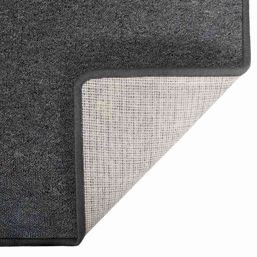 Tapijt Loper Donkergrijs 100 x 300 cm 100% Polypropyleen