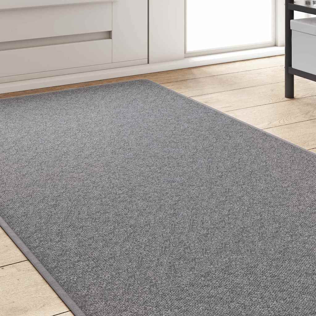 Tapijt Loper Lichtgrijs 80 x 500 cm 100% Polypropyleen