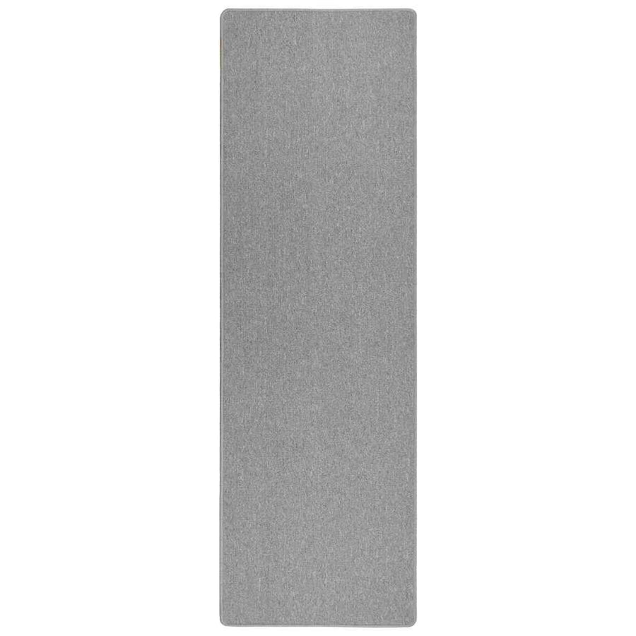 Tapijt Loper Lichtgrijs 80 x 500 cm 100% Polypropyleen