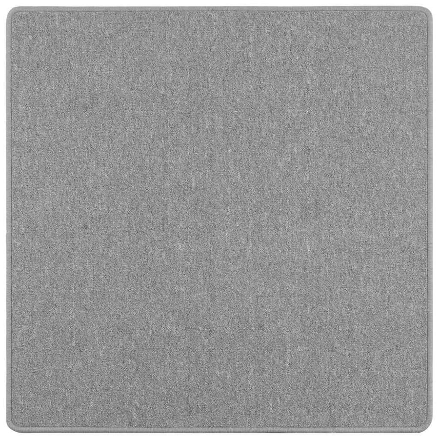 Tapijt Loper Lichtgrijs 100 x 100 cm 100% Polypropyleen