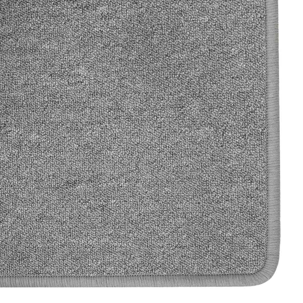 Tapijt Loper Lichtgrijs 100 x 250 cm 100% Polypropyleen