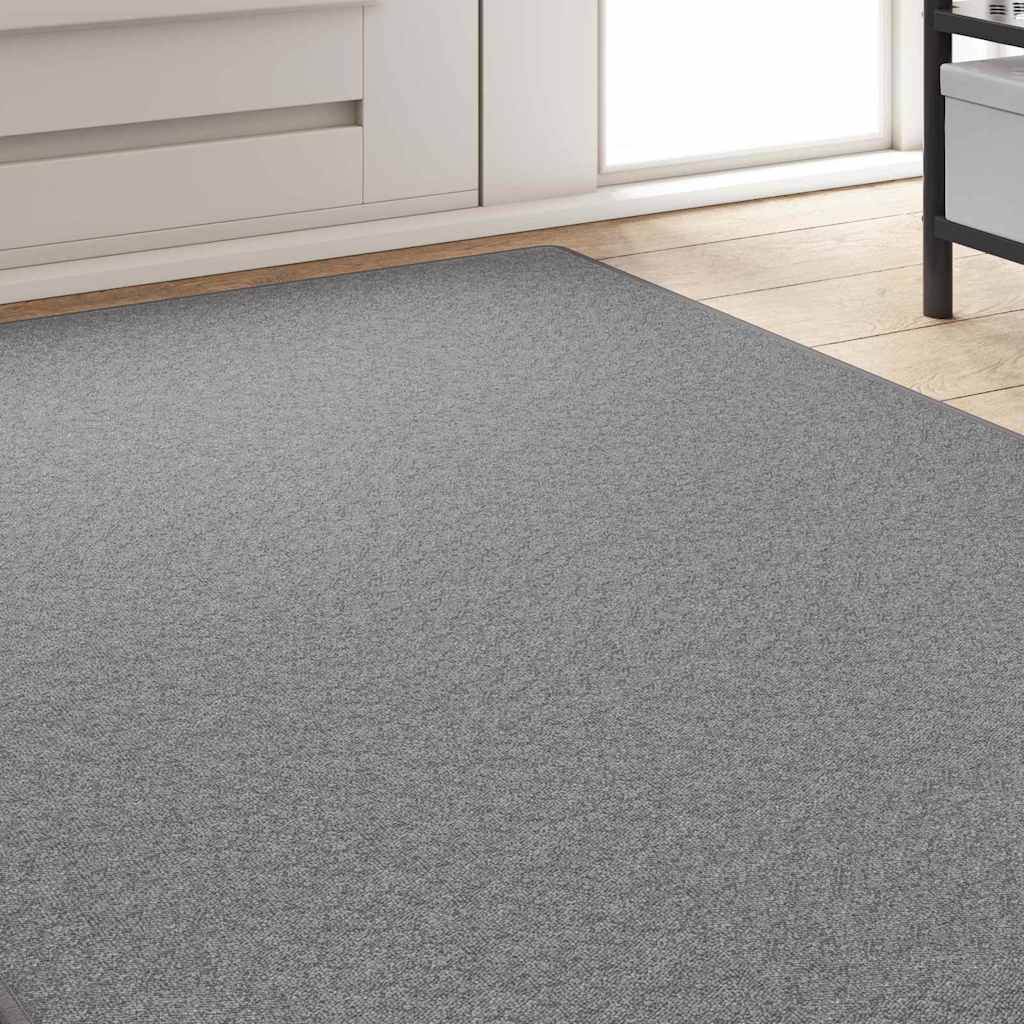 Tapijt Loper Lichtgrijs 100 x 250 cm 100% Polypropyleen