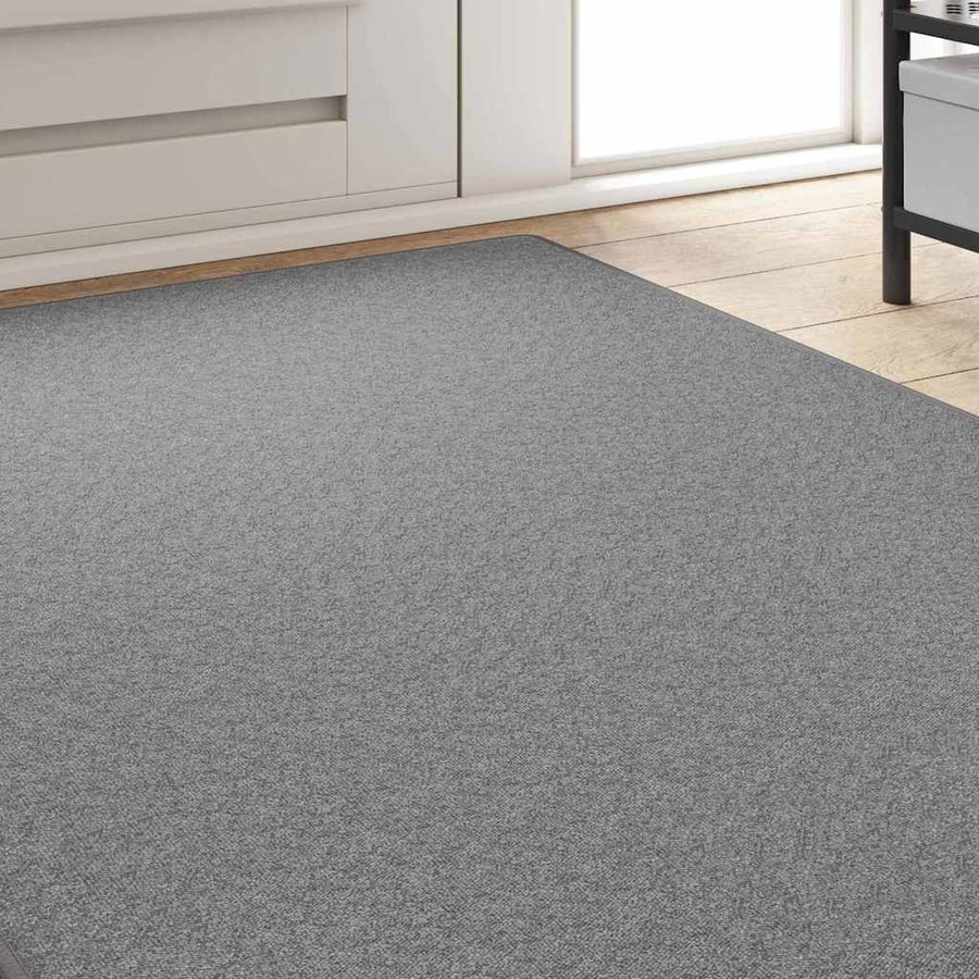 Tapijt Loper Lichtgrijs 100 x 250 cm 100% Polypropyleen