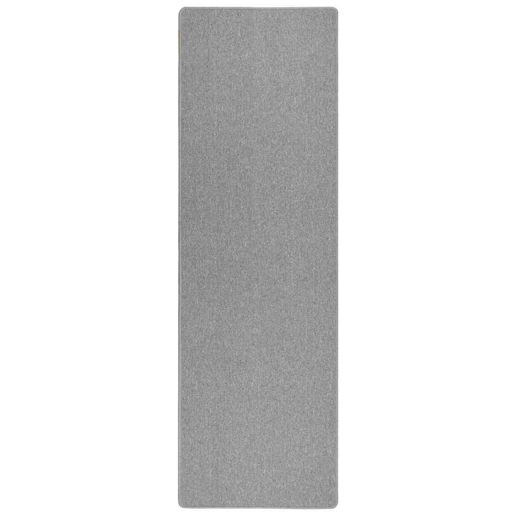 Tapijt Loper Lichtgrijs 100 x 250 cm 100% Polypropyleen