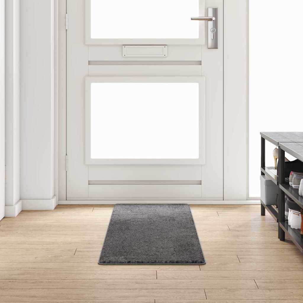 Tapijt Loper Grijs 50 x 200 cm 100% Polypropylene Tuft