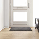 Tapijt loper grijs 100x100 cm polypropyleen