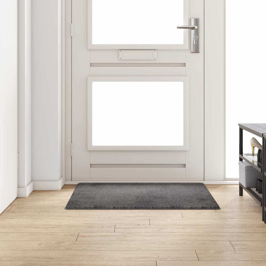 Tapijt Loper Grijs 100 x 100 cm 100% Polypropylene Tuft