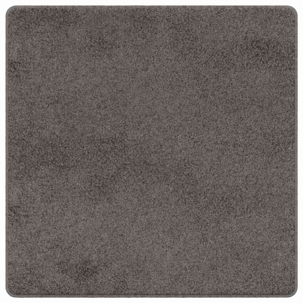 Tapijt Loper Grijs 100 x 100 cm 100% Polypropylene Tuft