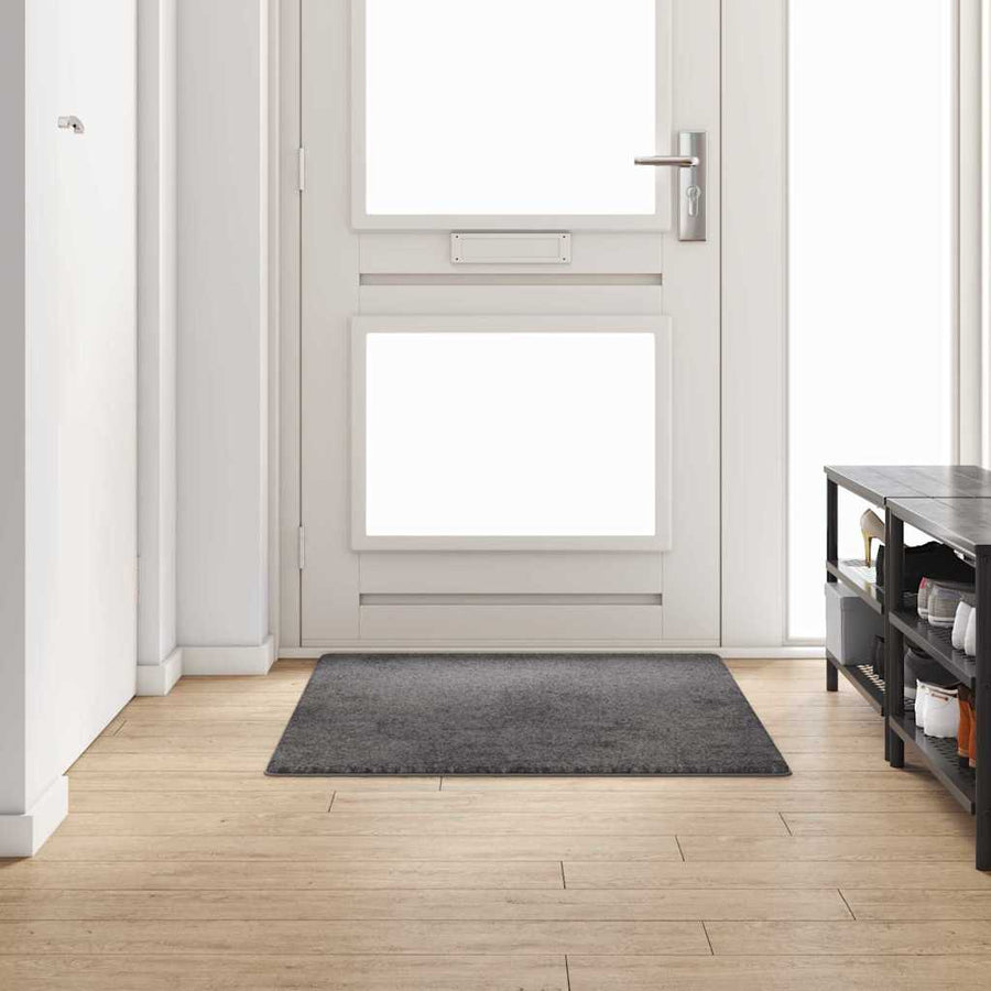 Tapijt Loper Grijs 100 x 150 cm 100% Polypropylene Tuft