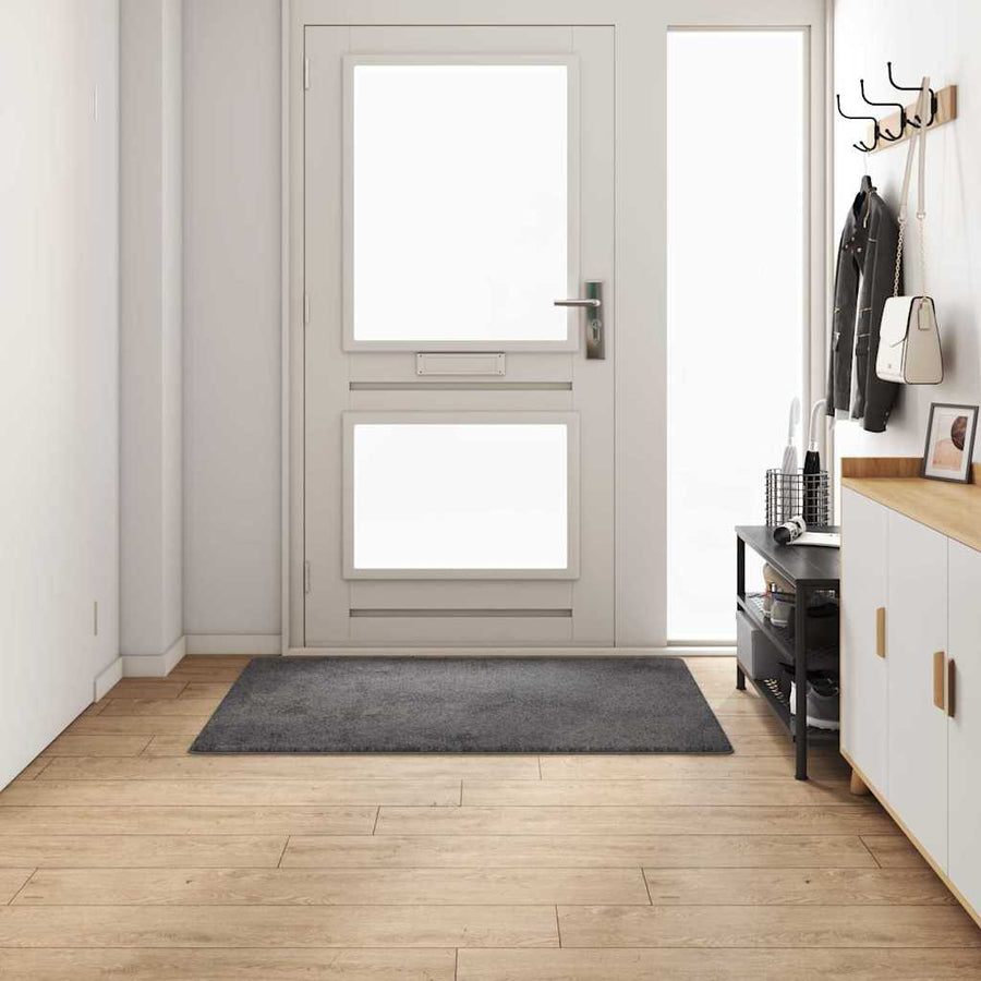 Tapijt Loper Grijs 100 x 150 cm 100% Polypropylene Tuft