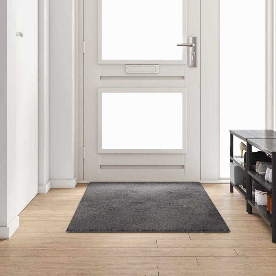 Tapijt Loper Grijs 100 x 200 cm 100% Polypropylene Tuft