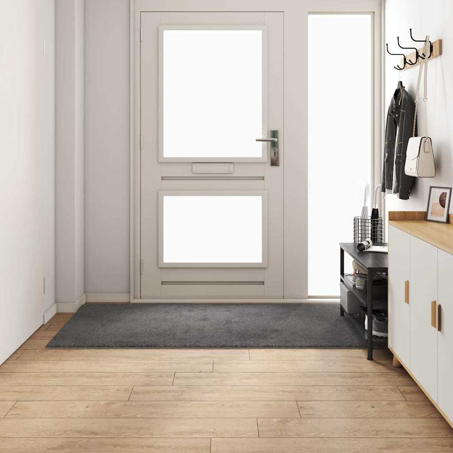 Tapijt Loper Grijs 100 x 200 cm 100% Polypropylene Tuft