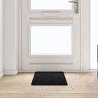 Tapijt loper 50x100 cm zwart polypropyleen
