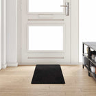 Tapijt loper zwart 50 x 200 cm polypropyleen