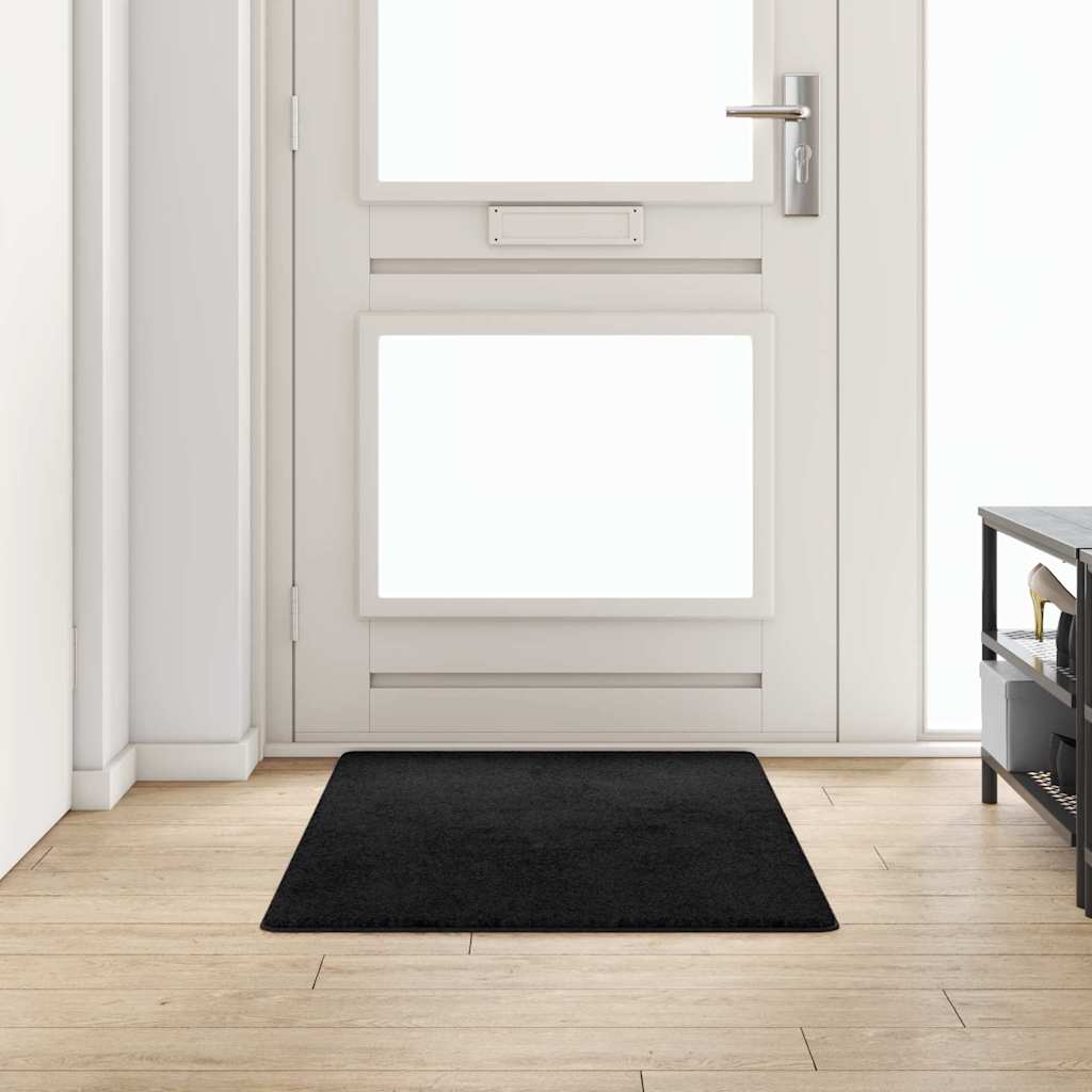 Tapijt Loper Zwart 80 x 150 cm 100% Polypropylene Tuft