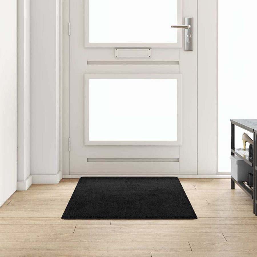 Tapijt Loper Zwart 80 x 150 cm 100% Polypropylene Tuft