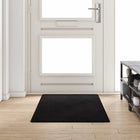 Tapijt loper zwart 80x200 cm