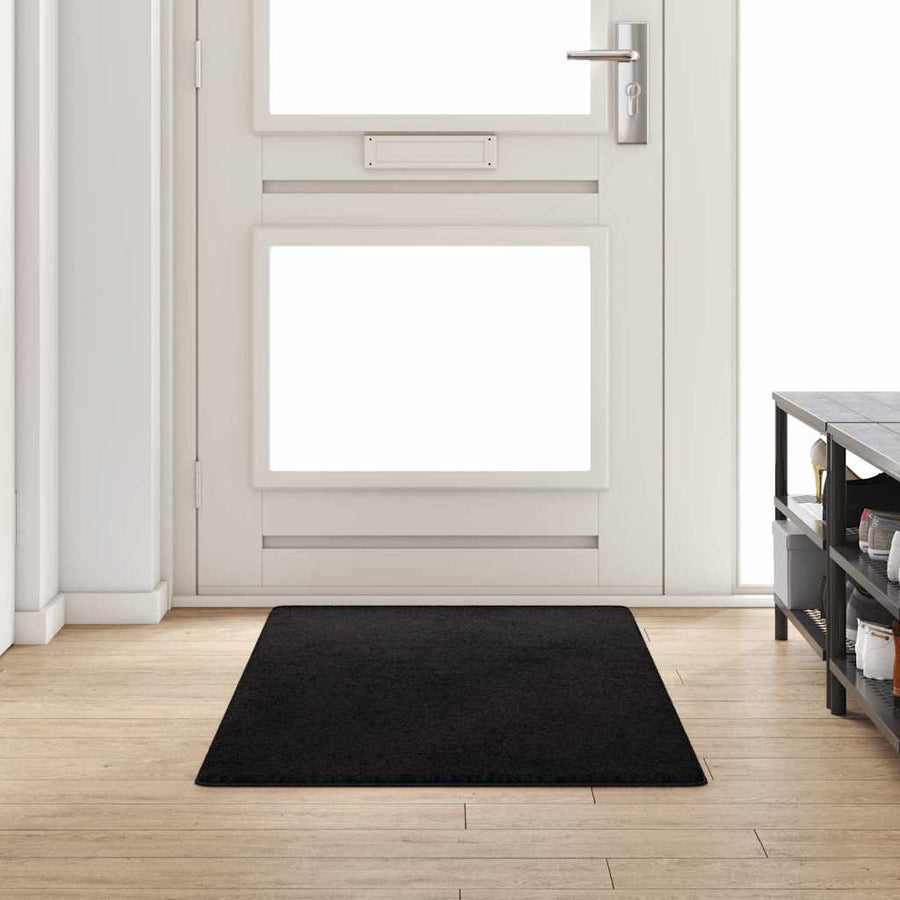 Tapijt Loper Zwart 80 x 200 cm 100% Polypropylene Tuft