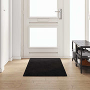 Tapijt loper zwart 80x250 cm polypropyleen