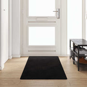 Tapijt loper zwart 80x300 cm polypropyleen