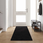 Tapijt loper zwart 80x400 cm polypropyleen