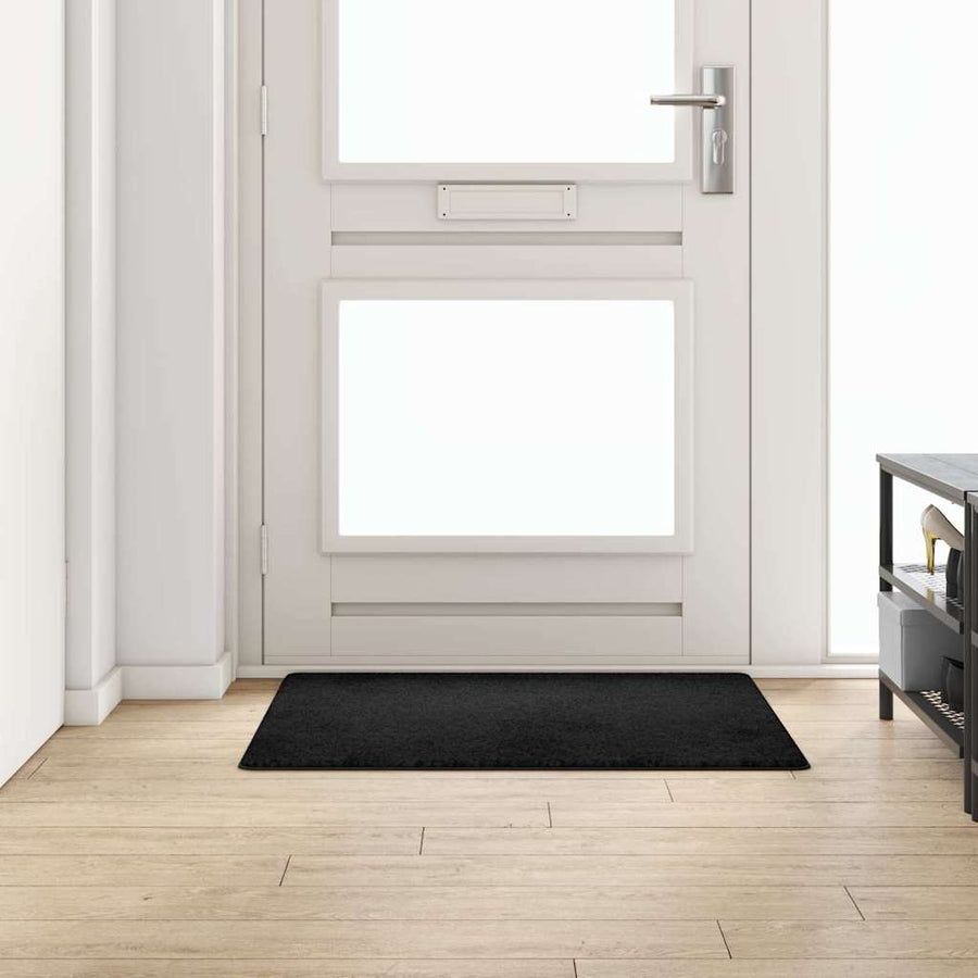 Tapijt Loper Zwart 100 x 100 cm 100% Polypropylene Tuft