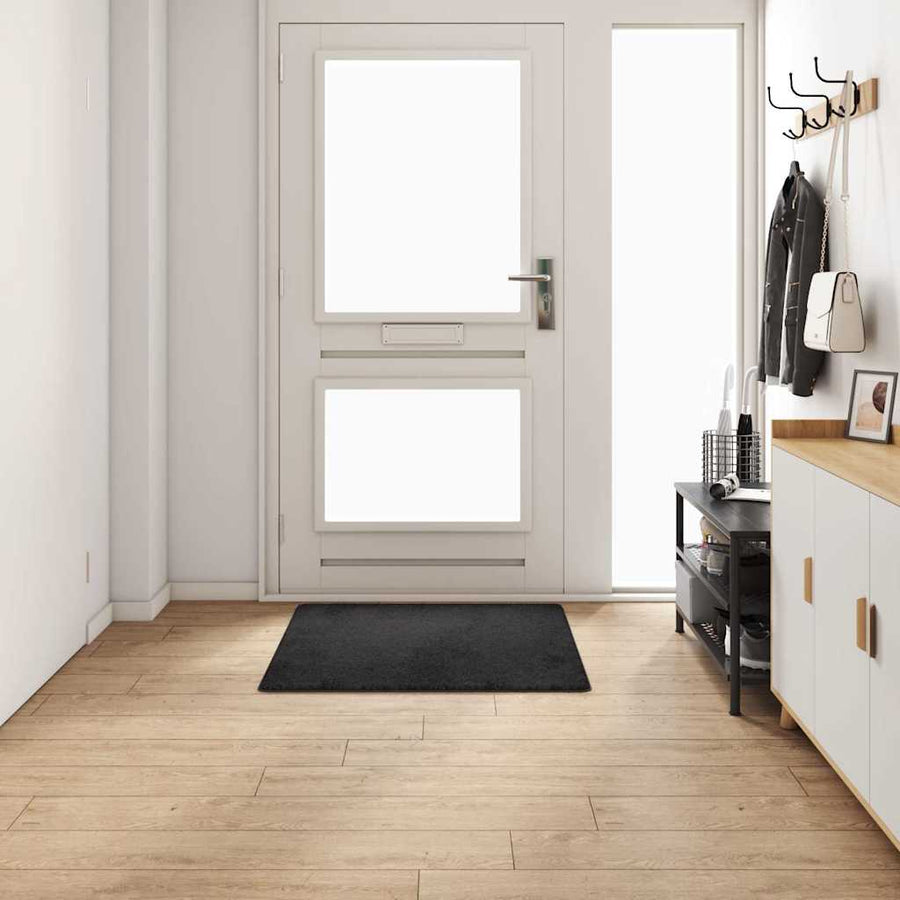 Tapijt Loper Zwart 100 x 100 cm 100% Polypropylene Tuft