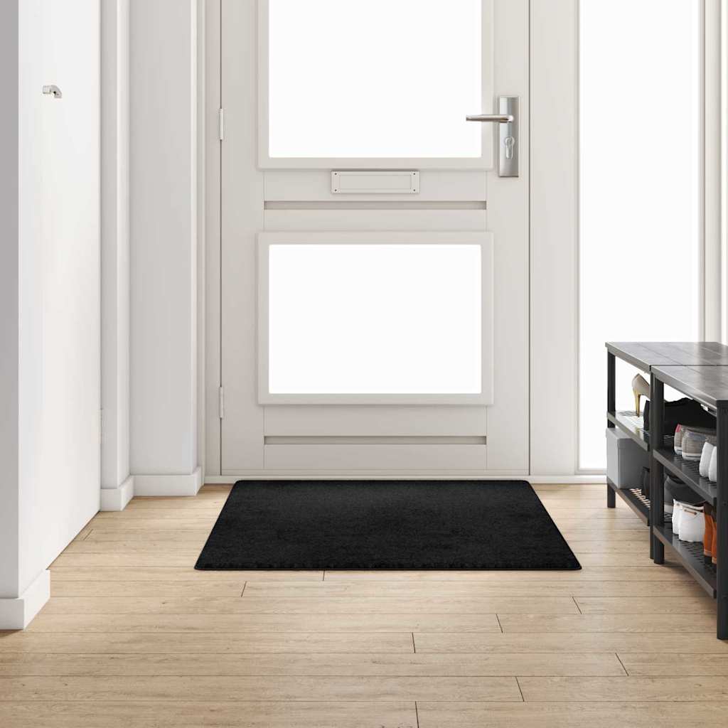 Tapijt Loper Zwart 100 x 150 cm 100% Polypropylene Tuft