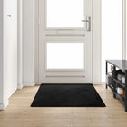 Tapijt loper zwart 100 x 200 cm polypropyleen
