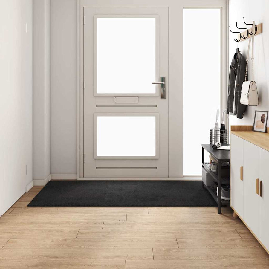 Tapijt Loper Zwart 100 x 200 cm 100% Polypropylene Tuft