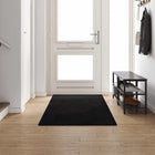 Tapijt loper zwart 100x300 cm polypropyleen