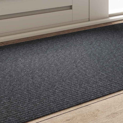Tapijt Loper Grijs 80 x 150 cm Stof