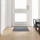 Rug Runner Grey 80 x 150 cm Fabric