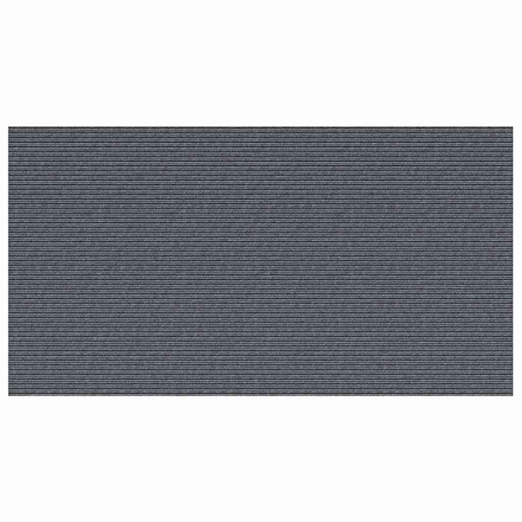 Tapijt Loper Grijs 80 x 150 cm Stof