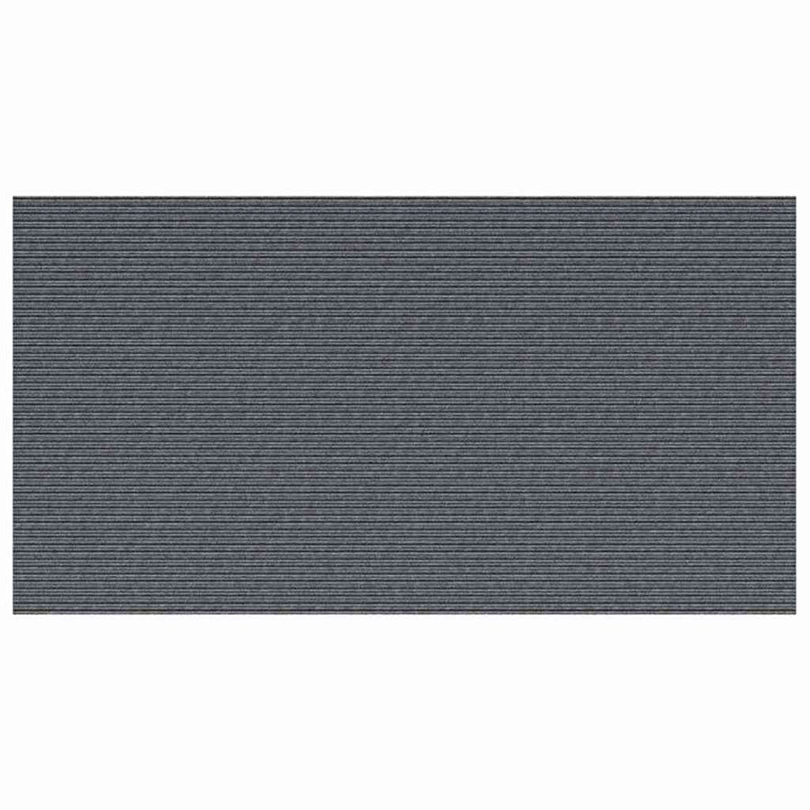Tapijt Loper Grijs 80 x 150 cm Stof