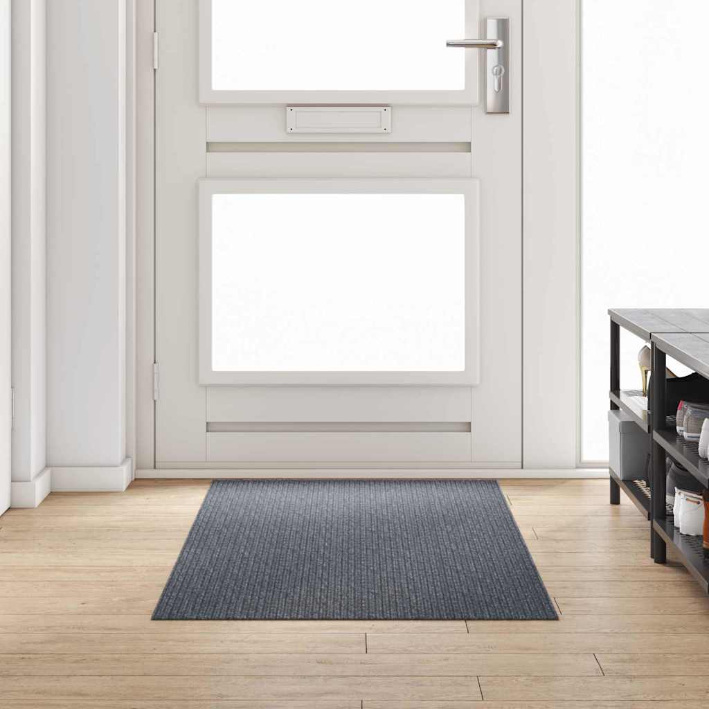 Tapijt Loper Grijs 80 x 200 cm Stof