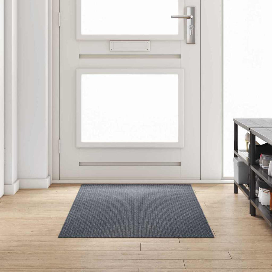 Tapijt Loper Grijs 80 x 200 cm Stof
