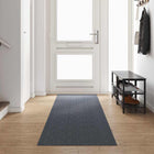 Carpet Runner Grey 80 x 400 cm Fabric