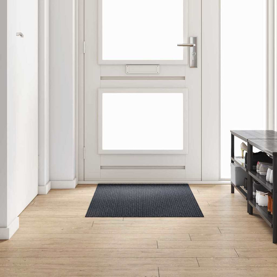 Tapijt Loper Antraciet 80 x 150 cm Stof