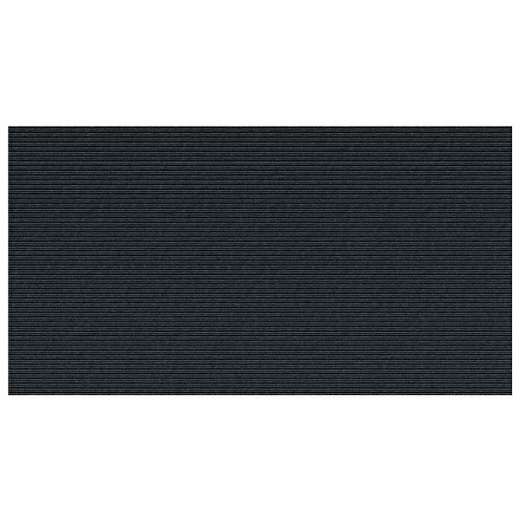 Tapijt Loper Antraciet 80 x 150 cm Stof