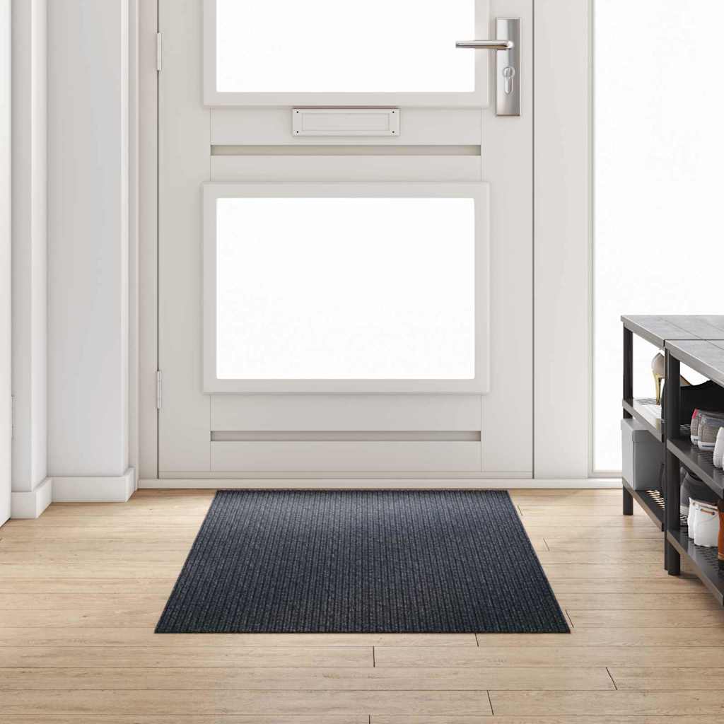 Tapijt Loper Antraciet 80 x 200 cm Stof