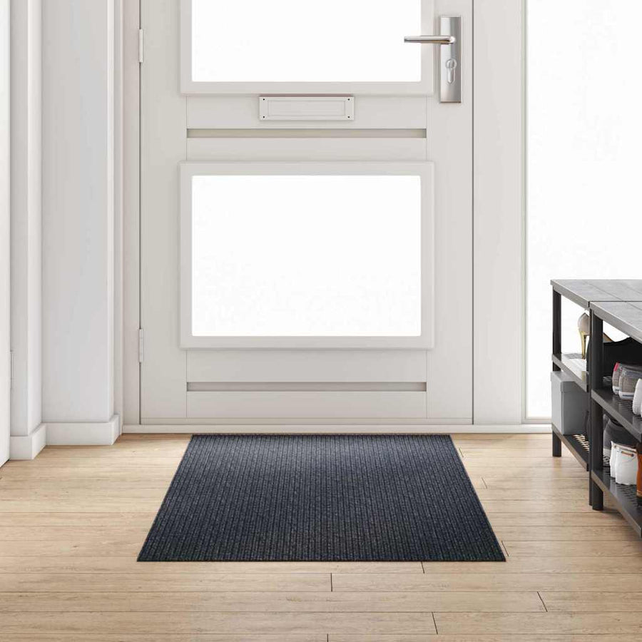 Tapijt Loper Antraciet 80 x 200 cm Stof
