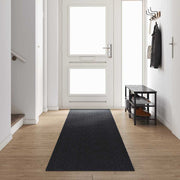 Tapijt loper 80x500 cm antraciet