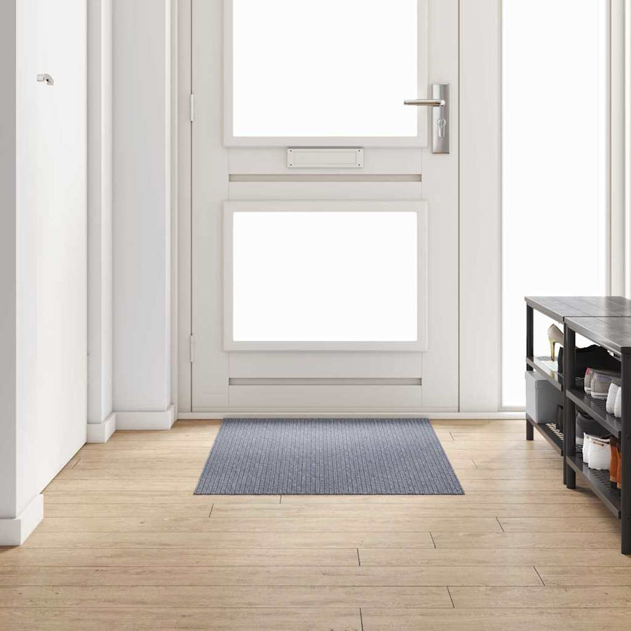 Tapijt Loper Lichtgrijs 80 x 150 cm Stof