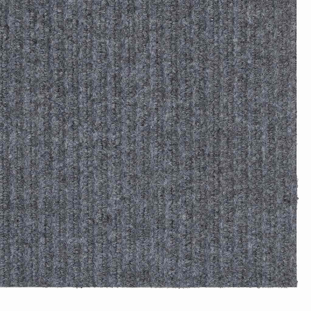 Tapijt Loper Lichtgrijs 80 x 200 cm Stof