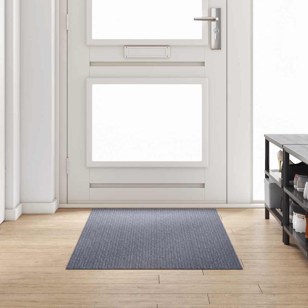 Tapijt Loper Lichtgrijs 80 x 200 cm Stof